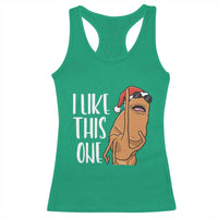 Marcus The Worm Christmas Meme Racerback Tank Top I Like This One - Wonder Print Shop