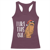 Marcus The Worm Christmas Meme Racerback Tank Top I Like This One - Wonder Print Shop
