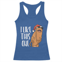 Marcus The Worm Christmas Meme Racerback Tank Top I Like This One - Wonder Print Shop