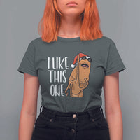 Marcus The Worm Christmas Meme T Shirt For Women I Like This One - Wonder Print Shop