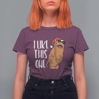 Marcus The Worm Christmas Meme T Shirt For Women I Like This One - Wonder Print Shop