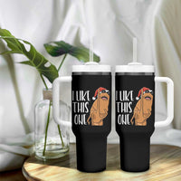Marcus The Worm Christmas Meme Tumbler With Handle I Like This One - Wonder Print Shop