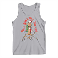 Marcus The Worm Christmas Meme Tank Top You Are Running The Vibe - Wonder Print Shop
