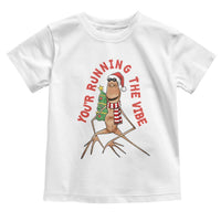 Marcus The Worm Christmas Meme Toddler T Shirt You Are Running The Vibe - Wonder Print Shop