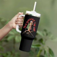 Marcus The Worm Christmas Meme Tumbler With Handle You Are Running The Vibe - Wonder Print Shop