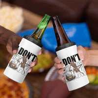 Marcus The Worm Christmas Meme 4 in 1 Can Cooler Tumbler I Do Not Like This Rock Xmas - Wonder Print Shop