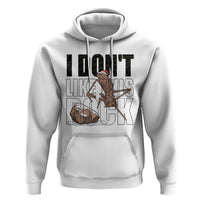 Marcus The Worm Christmas Meme Hoodie I Do Not Like This Rock Xmas - Wonder Print Shop