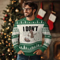 Marcus The Worm Xmas Meme Ugly Christmas Sweater I Do Not Like This Rock Xmas - Wonder Print Shop