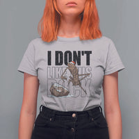 Marcus The Worm Christmas Meme T Shirt For Women I Do Not Like This Rock Xmas - Wonder Print Shop