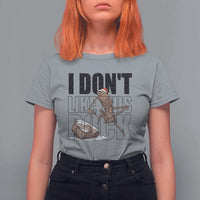 Marcus The Worm Christmas Meme T Shirt For Women I Do Not Like This Rock Xmas - Wonder Print Shop