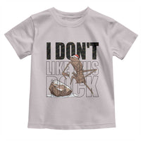 Marcus The Worm Christmas Meme Toddler T Shirt I Do Not Like This Rock Xmas - Wonder Print Shop
