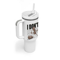Marcus The Worm Christmas Meme Tumbler With Handle I Do Not Like This Rock Xmas - Wonder Print Shop