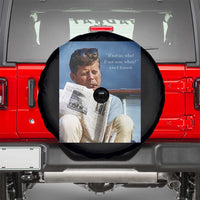John F. Kennedy Smoking Smoker Spare Tire Cover If Not Us Who If Not Now When Quote
