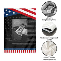 John F Kennedy Quote Garden Flag American President History