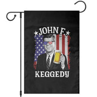 John F Kennedy Garden Flag 4th of July America Flag Beer
