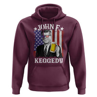 John F Kennedy Hoodie 4th of July America Flag Beer