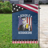 John F Kennedy Garden Flag 4th of July America Flag Beer