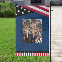 John F Kennedy American President History Garden Flag