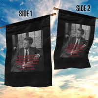 John F Kennedy Quote Garden Flag American President History US Presidential Leader