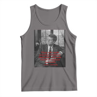John F Kennedy Quote Tank Top American President History US Presidential Leader