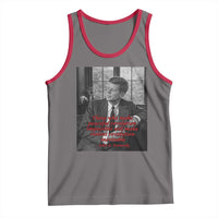 John F Kennedy Quote Tank Top American President History US Presidential Leader