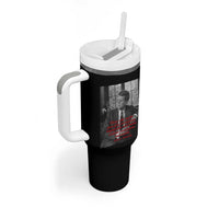 John F Kennedy Quote Tumbler With Handle American President History US Presidential Leader