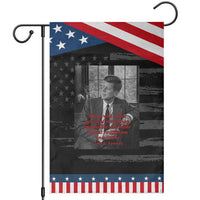 John F Kennedy Quote Garden Flag American President History US Presidential Leader