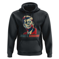 John F Kennedy American Flag US President Hoodie
