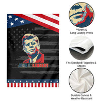 John F Kennedy American Flag US President Garden Flag