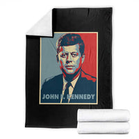 John F Kennedy Throw Blanket American President History US Presidential Leader