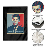 John F Kennedy Garden Flag American President History US Presidential Leader