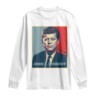 John F Kennedy Long Sleeve Shirt American President History US Presidential Leader