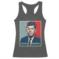 John F Kennedy Racerback Tank Top American President History US Presidential Leader