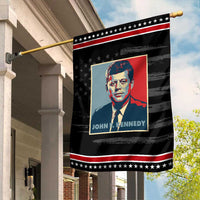 John F Kennedy Garden Flag American President History US Presidential Leader