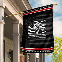 John F Kennedy Quote Garden Flag American Flag US President