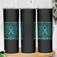 Sexual Assault Awareness Month Skinny Tumbler
