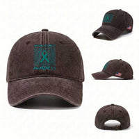 Sexual Assault Awareness Month Washed Cotton Baseball Cap