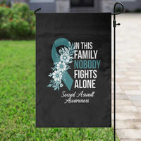 Sexual Assault Awareness Garden Flag In This Family Nobody Fights Alone