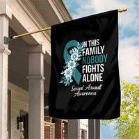 Sexual Assault Awareness Garden Flag In This Family Nobody Fights Alone