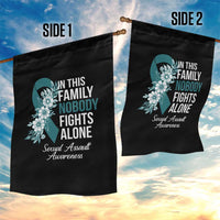 Sexual Assault Awareness Garden Flag In This Family Nobody Fights Alone