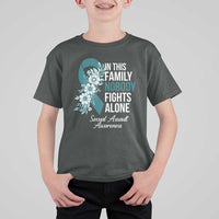 Sexual Assault Awareness T Shirt For Kid In This Family Nobody Fights Alone