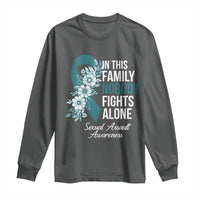 Sexual Assault Awareness Long Sleeve Shirt In This Family Nobody Fights Alone