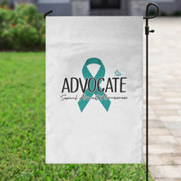 Sexual Assault Awareness Advocate Garden Flag