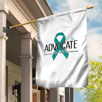 Sexual Assault Awareness Advocate Garden Flag
