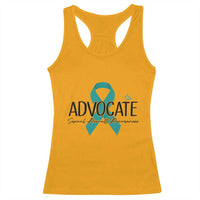 Sexual Assault Awareness Advocate Racerback Tank Top