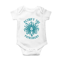 Sexual Assault Awareness Baby Onesie Petrify The Patriarchy Medusa Feminism