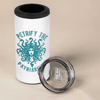 Sexual Assault Awareness 4 in 1 Can Cooler Tumbler Petrify The Patriarchy Medusa Feminism