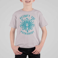 Sexual Assault Awareness T Shirt For Kid Petrify The Patriarchy Medusa Feminism
