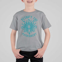 Sexual Assault Awareness T Shirt For Kid Petrify The Patriarchy Medusa Feminism