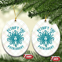 Sexual Assault Awareness Ceramic Ornament Petrify The Patriarchy Medusa Feminism